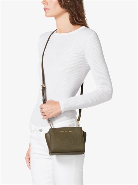 michael kors selma mini crossbody ballet|Michael Kors selma mini crossbody.